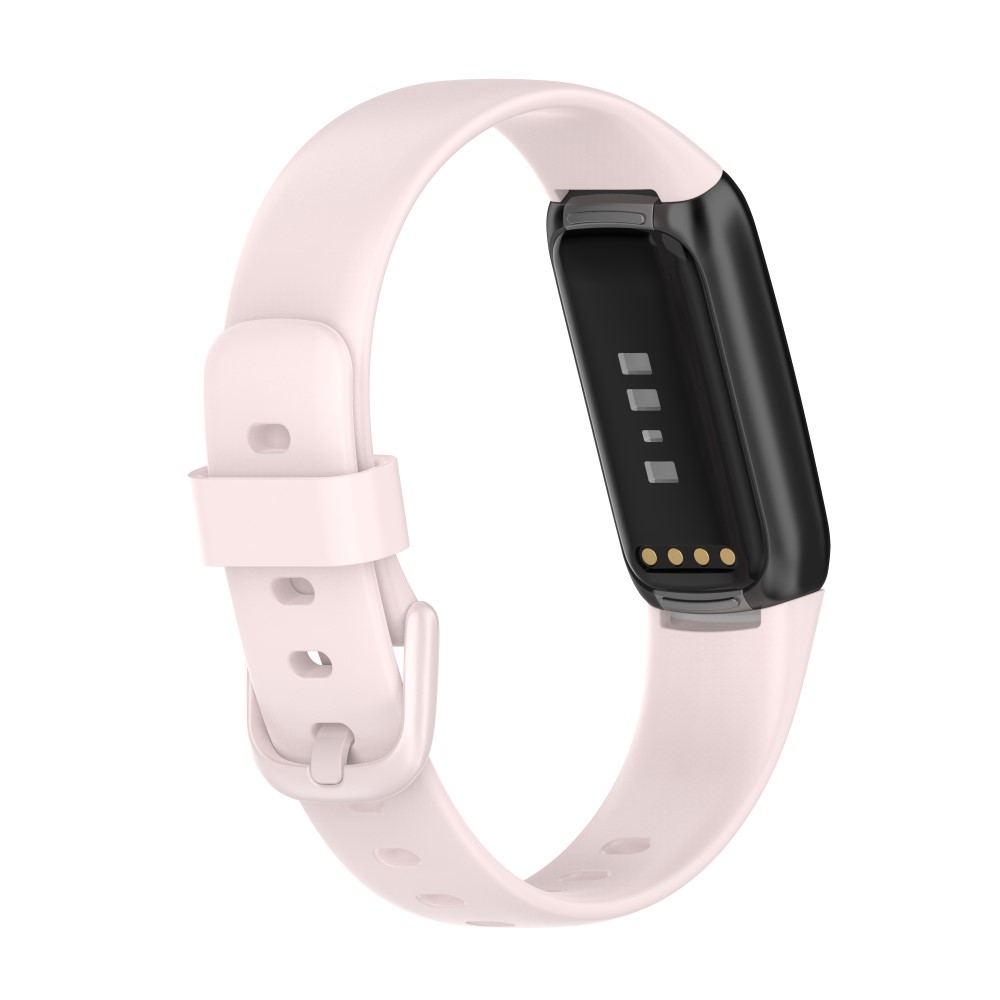 Silikonarmband för Fitbit Luxe (Strl. Large) Rosa Teknikdelar.se