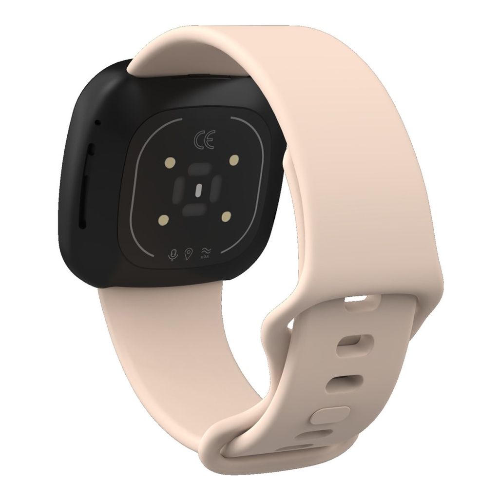 Cinturino In Vera Pelle Per Fitbit Versa 4 / Sense 2 / Versa 3 / Sense - Unisex, Morbido E Traspirante (Marrone, Taglia Unica)