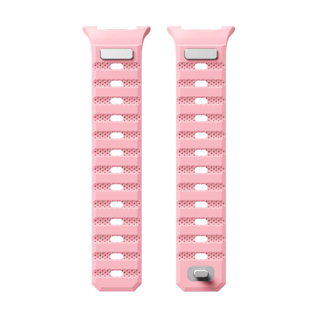 Samsung Galaxy Watch9/9 Classic/8/8 Classic Magnetisk silikon klokkerem - Rosa