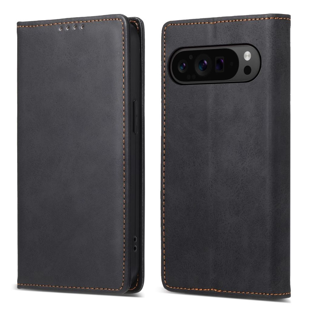 Google Pixel 11 / 11 Pro Plånboksfodral i PU-läder - Svart