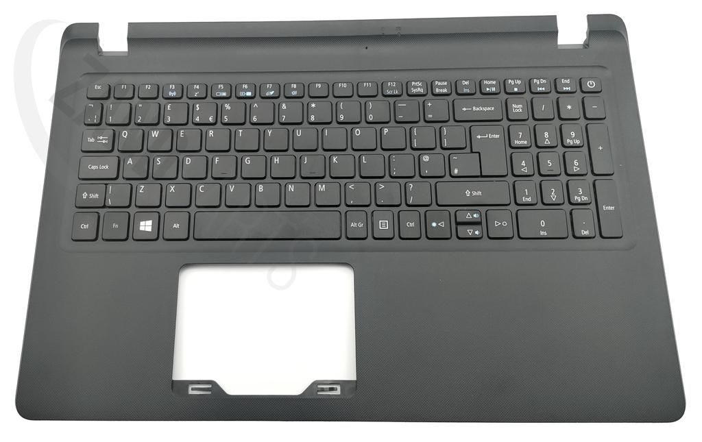 Acer Keyboard (UK-ENGLISH) & Upper Cover (BLACK)