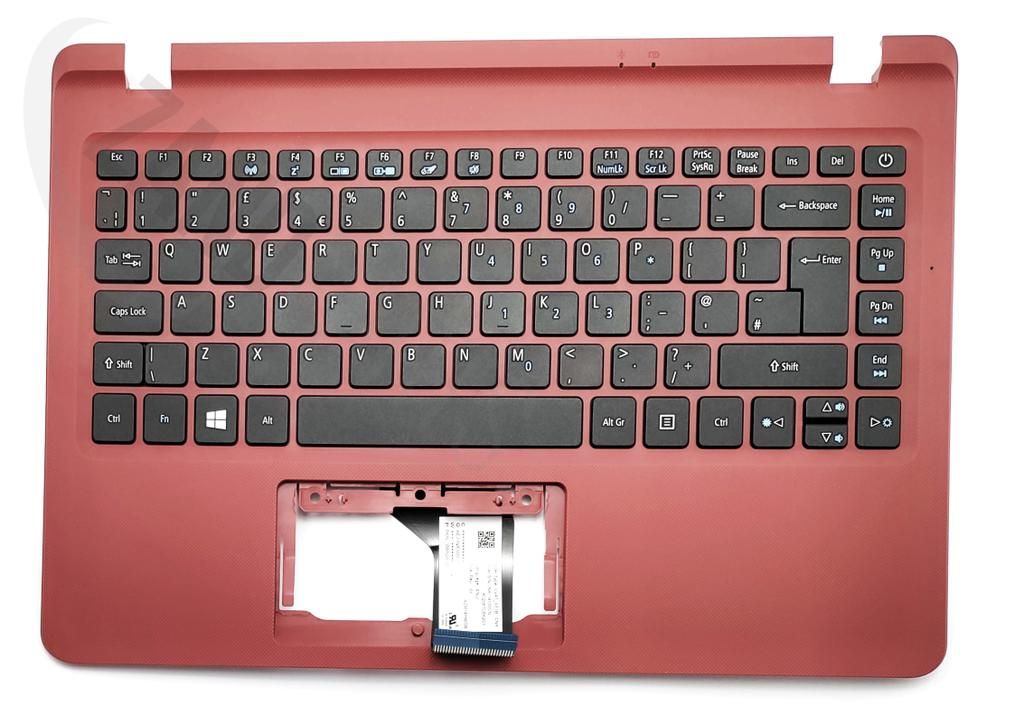 Acer A114-31 Keyboard (UK-ENGLISH) & Upper Cover (RED)