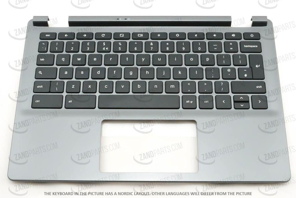 Acer C731 Keyboard (ITALIAN) & Upper Cover (IRON GRAY)