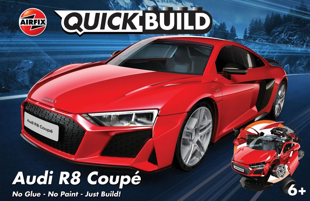 Airfix QuickBuild Audi R8 Coupé