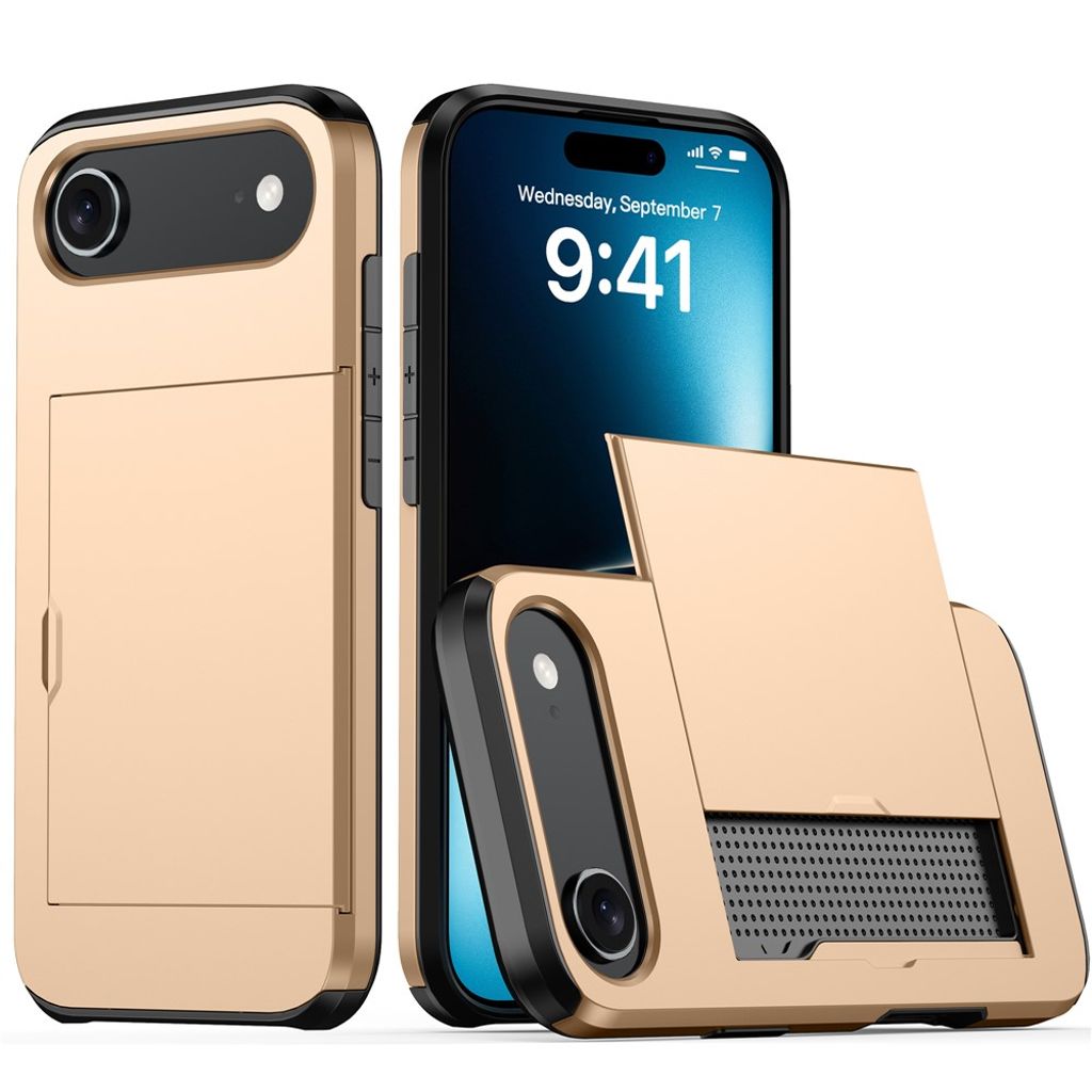 iPhone 17 Air Kuori, Korttipaikka - kulta
