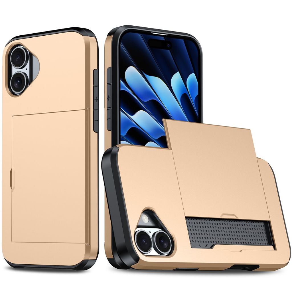 iPhone 17 Deksel med kortspor - Gul