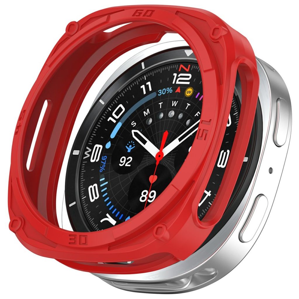 Samsung Galaxy Watch9 40mm Støtsikkert deksel - Rød