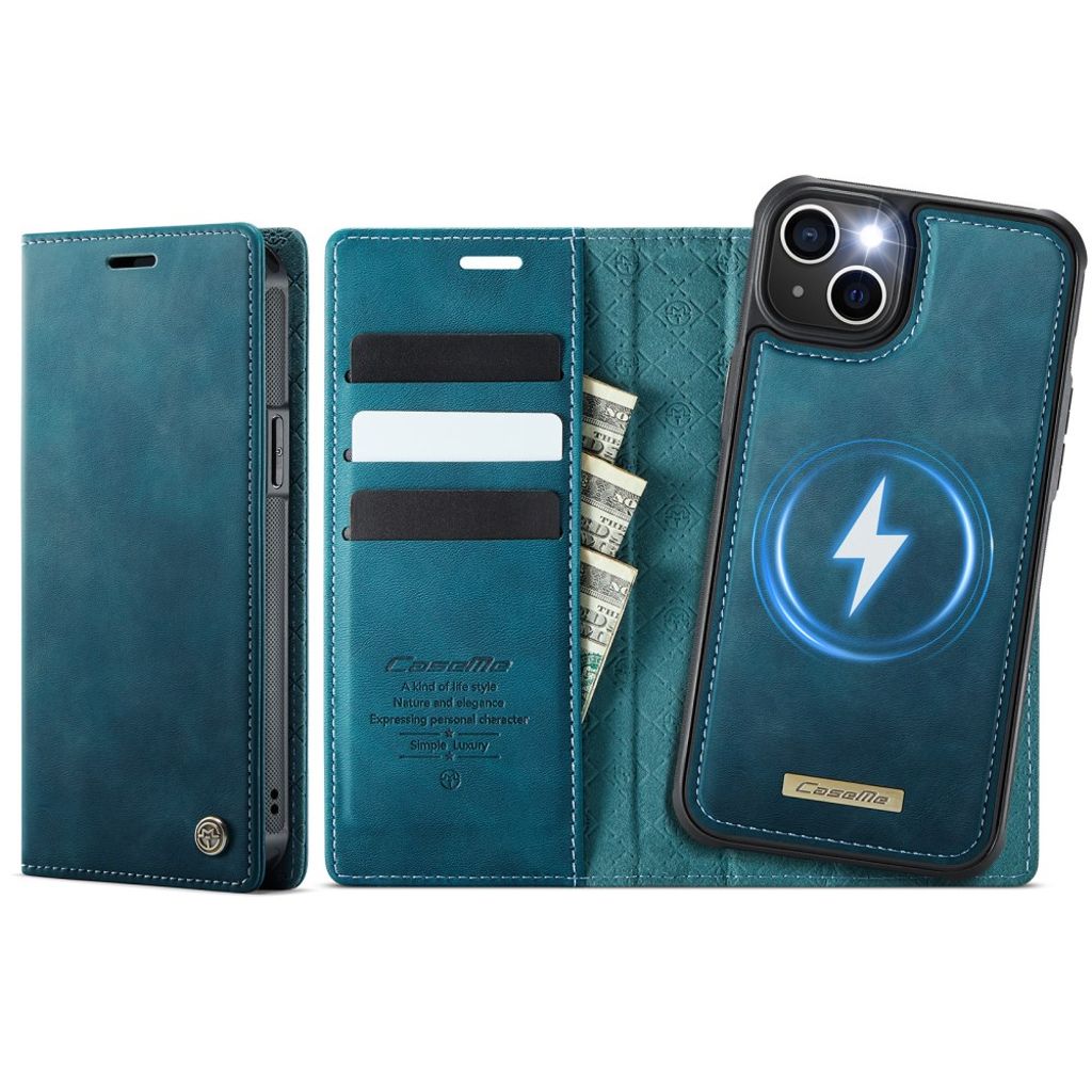 CASEME iPhone 14 Plus / iPhone 15 Plus Kotelo MagSafe - Vihreä