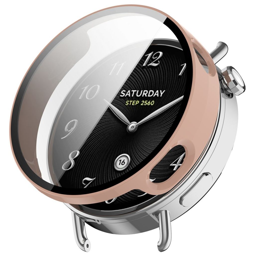 Xiaomi Watch S4 41 mm Kuori, näytönsuoja - Vaaleanpunainen