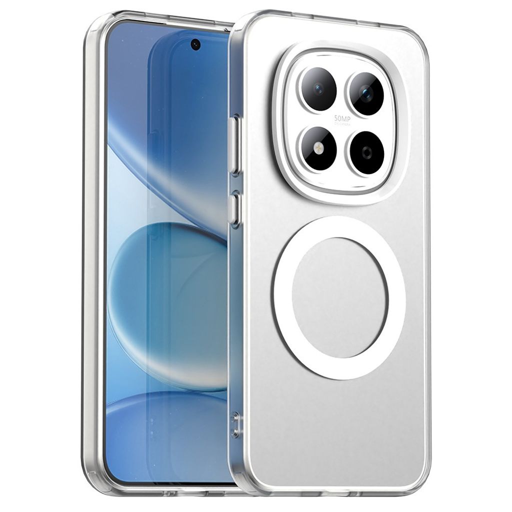 Xiaomi Redmi Note 15 Pro 5G Cover MagSafe kompatibel Hybrid - Hvid