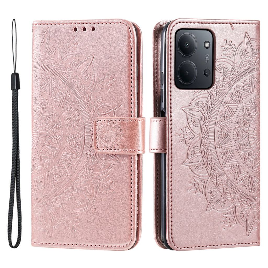 Xiaomi Redmi 15C 5G / 15C 4G Kotelo Korttipaikka - Ruusu kultaa