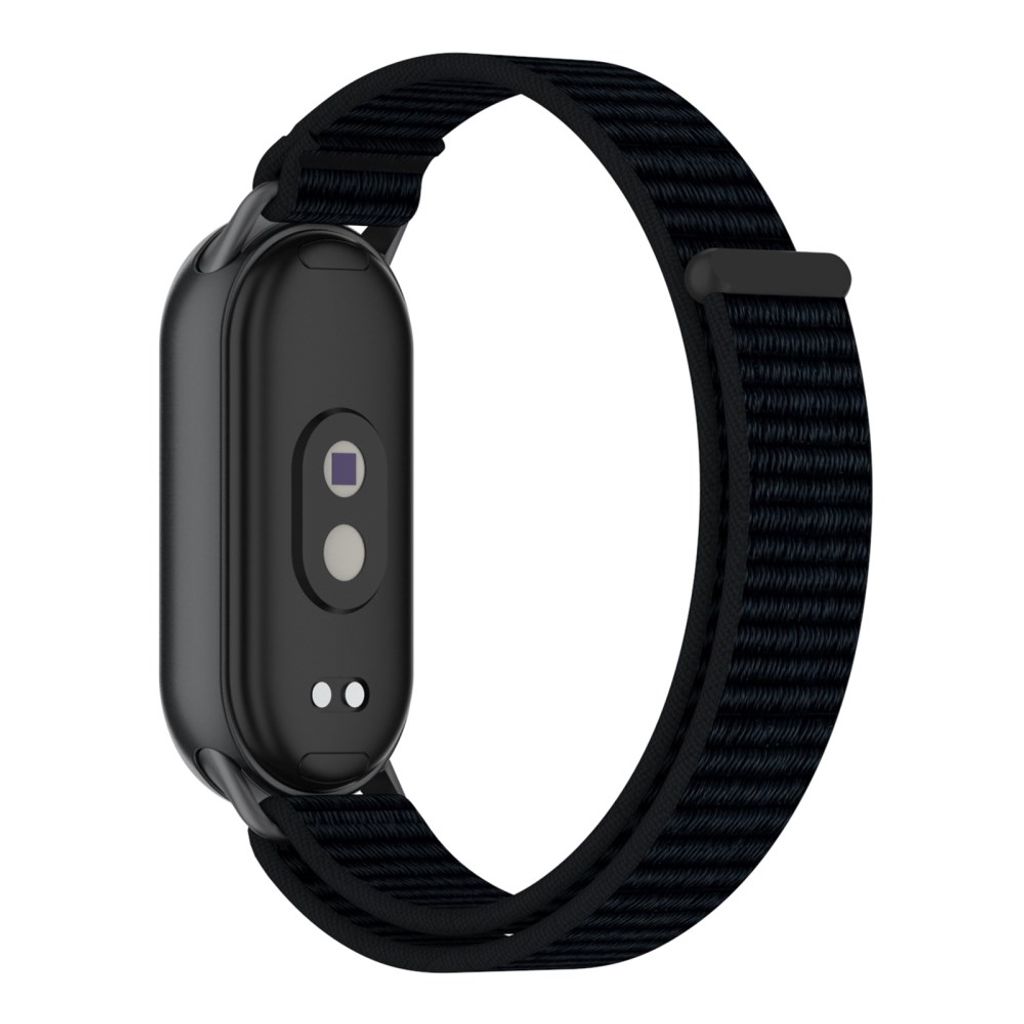Xiaomi Smart Band 10/9/8 Urrem i nylon - Sort