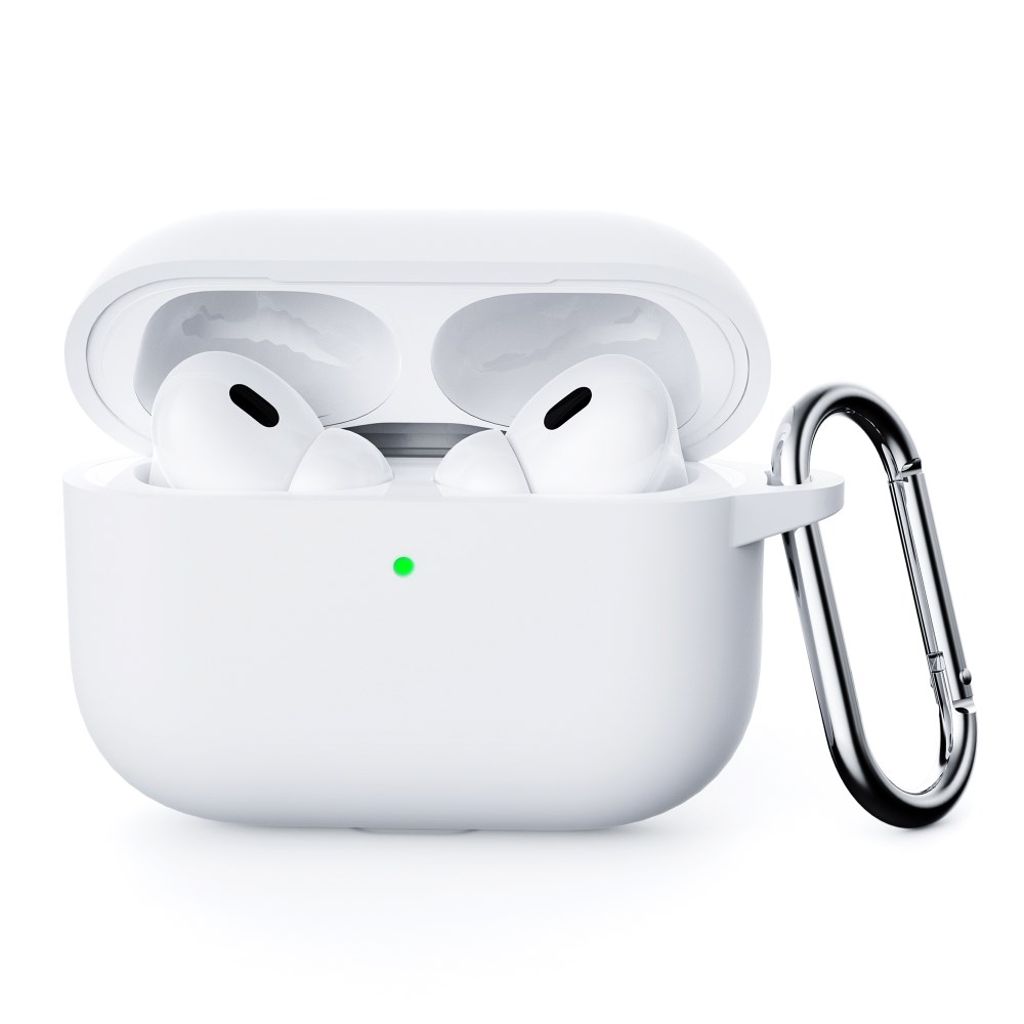 Apple AirPods Pro 3 Kuori, Silikoni - valkoinen