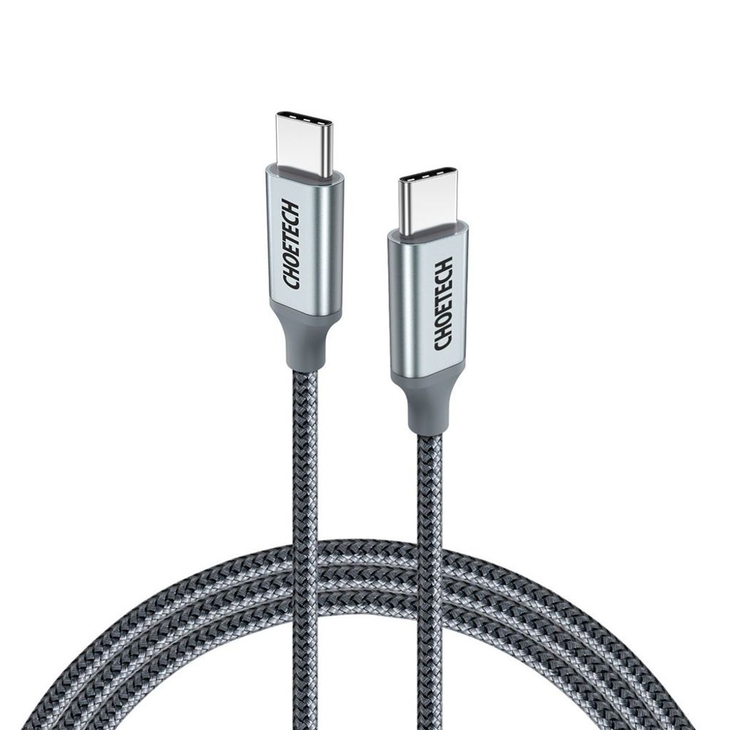 Choetech XCC-1002-GY USB-C til USB-C kabel 100W 1,8m – Grå