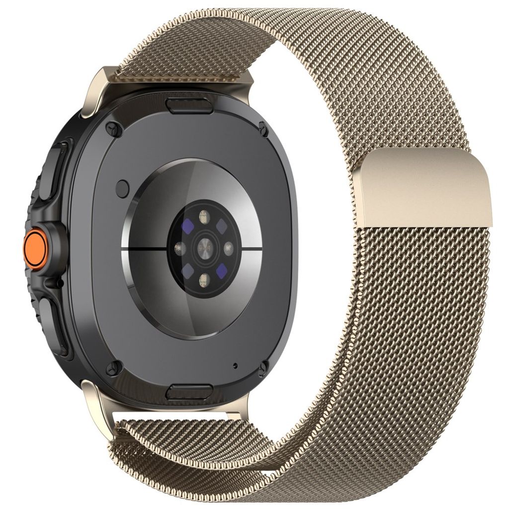Samsung Galaxy Watch9 Milanesisk magnetisk klokkerem i rustfritt stål - Starlight