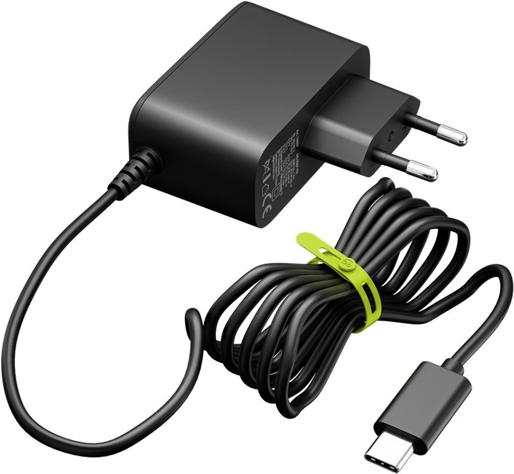 Goobay GaN strømforsyning 27 W til Raspberry Pi 5