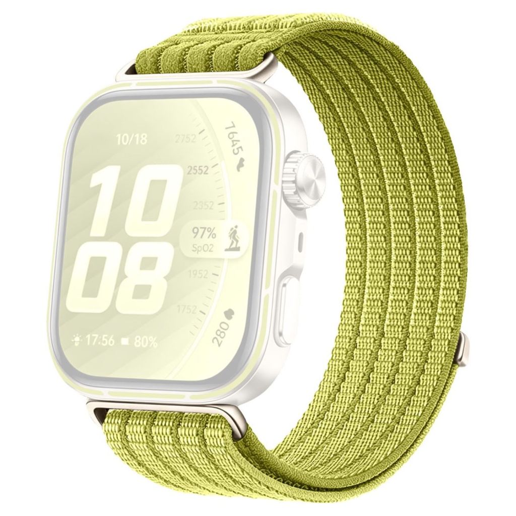 Huawei Watch Fit 5/5 Pro/4/4 Pro/3 Urrem i nylon - Grøn