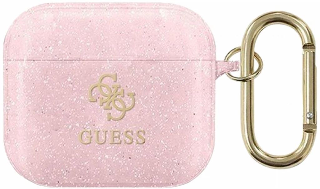 Guess Glitter Fodral till Airpods 3 - Rosa