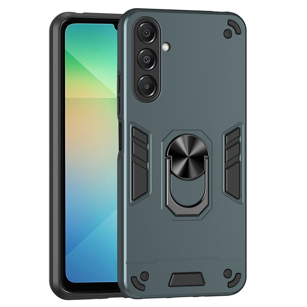 Samsung Galaxy A17 5G Deksel med Ringholder - Grønn