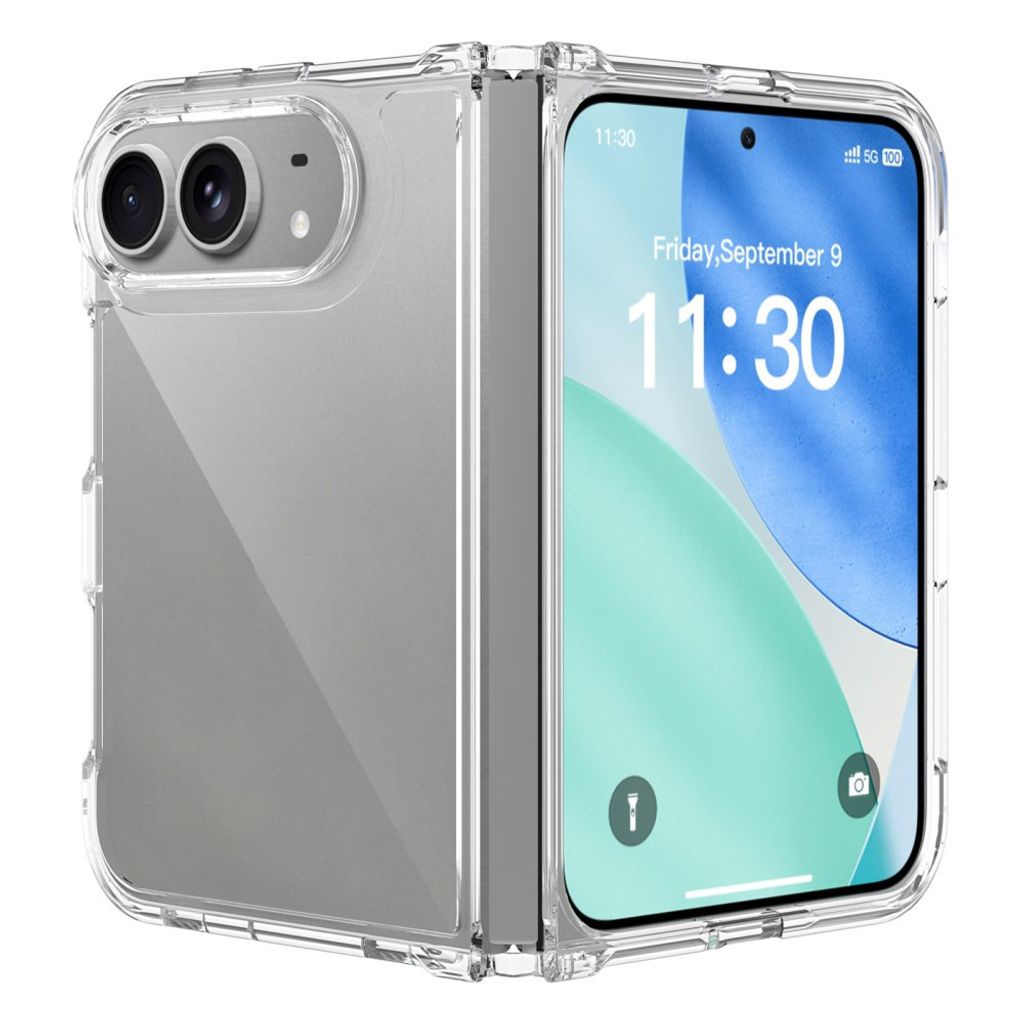 iPhone Duo Cover med akrylbagside - Gennemsigtig