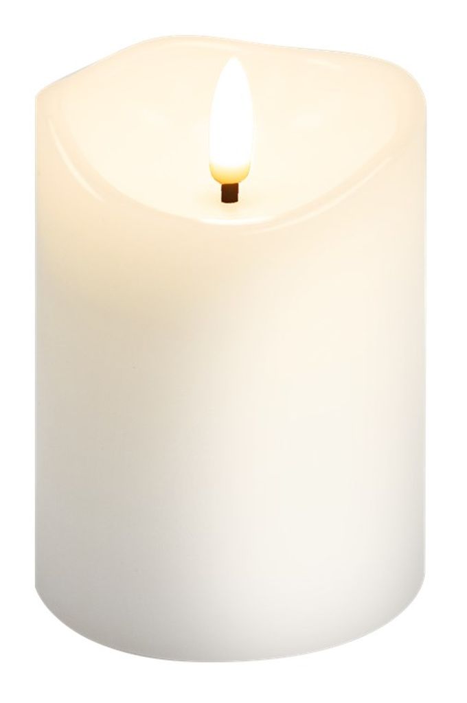 Goobay LED-vahakynttilä 7,5 x 10 cm - valkoinen 