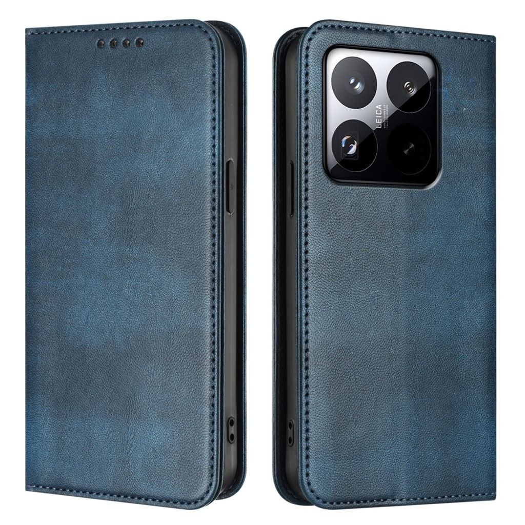 Xiaomi 15T Wallet Cover with RFID Blocking - Blue