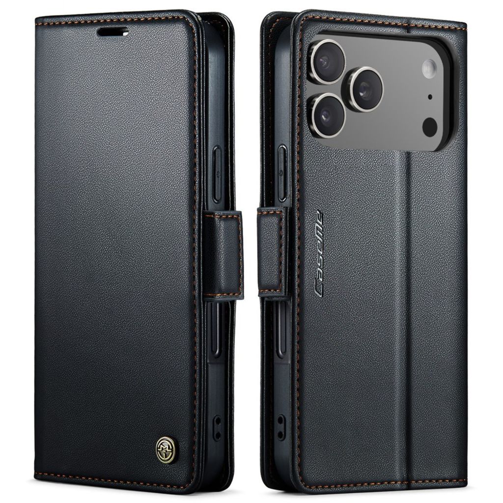 CASEME iPhone 17 Pro Max Etui med Kortspor - Svart