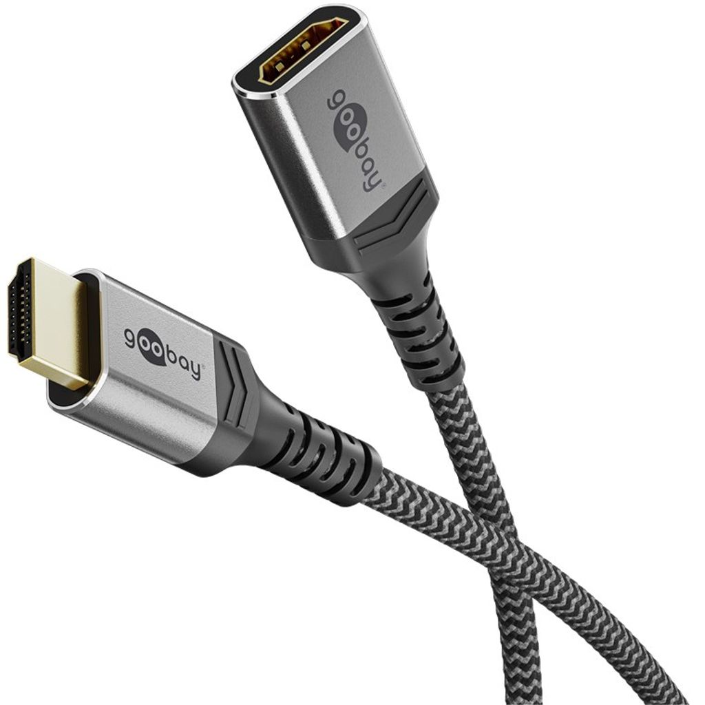 Goobay Ultra High Speed HDMI -jatkokaapelisovitin uros-naaras 8K/60Hz