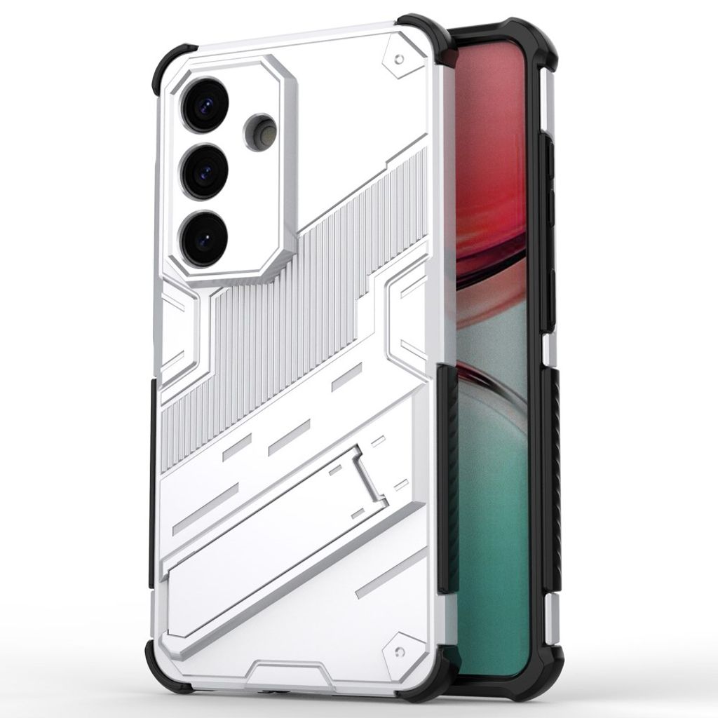 Samsung Galaxy S26 / S26 Pro Telefonskal med Stativ - Vit