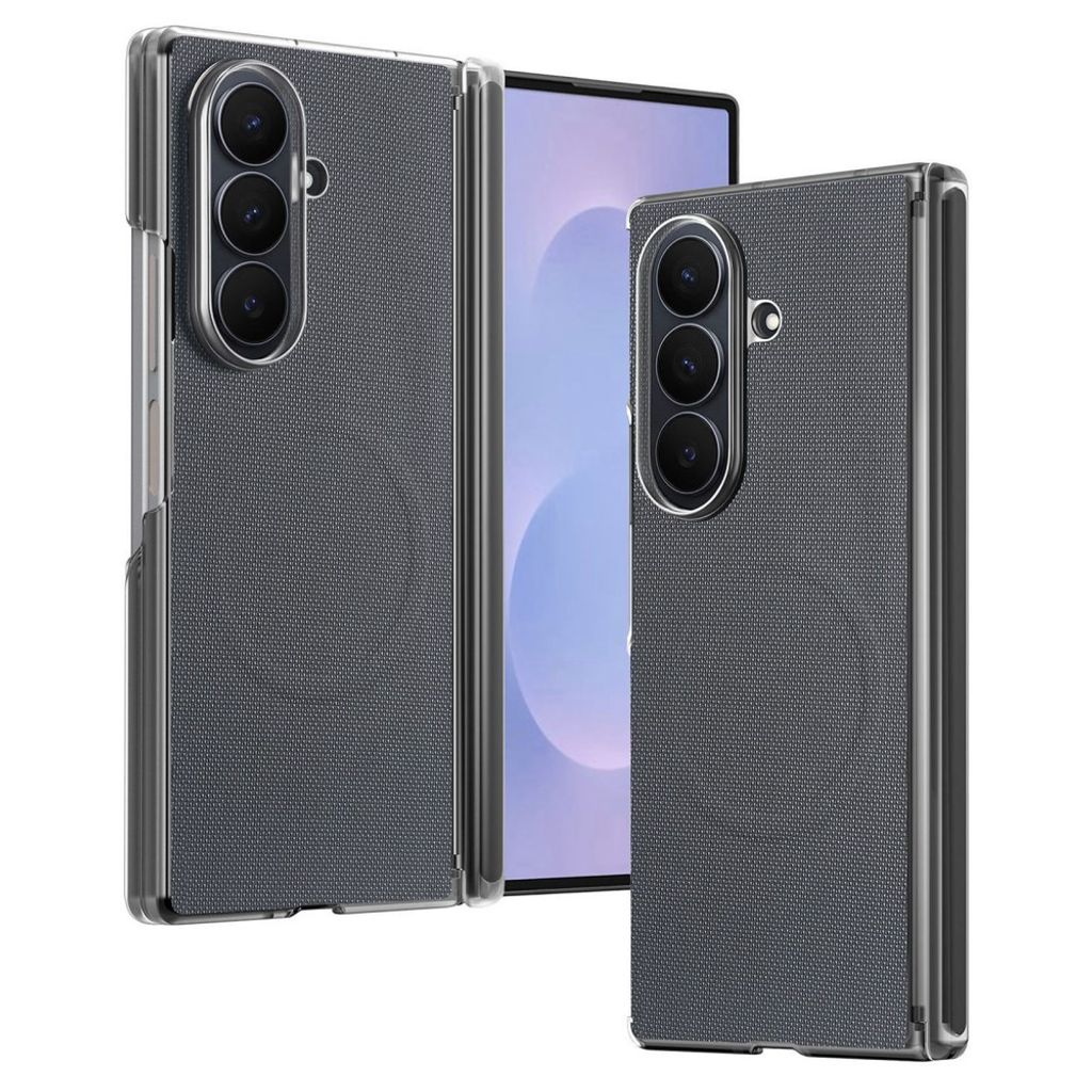Samsung Galaxy Z Fold8 Ultra MagSafe Kuori PU-nahkaa - Harmaa
