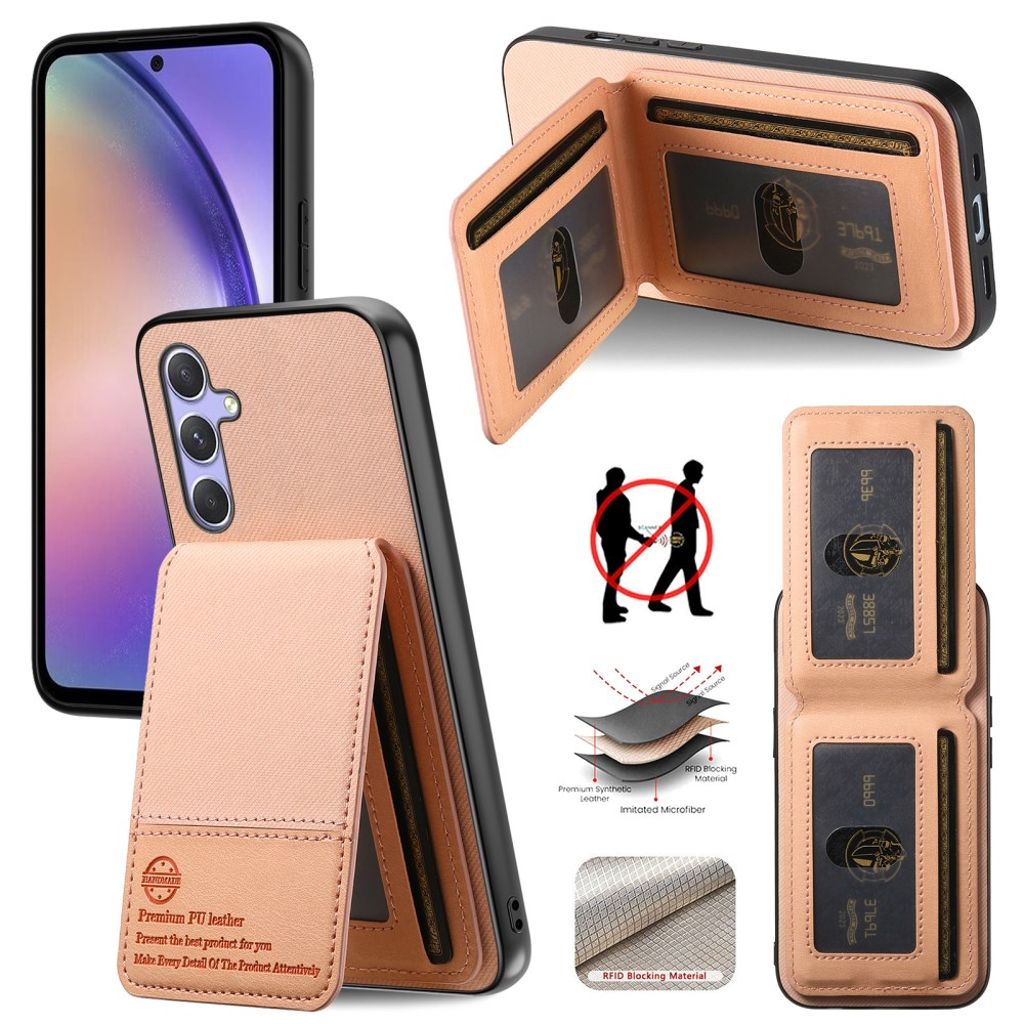 Samsung Galaxy A17 5G Deksel med Kortspor - Rosa