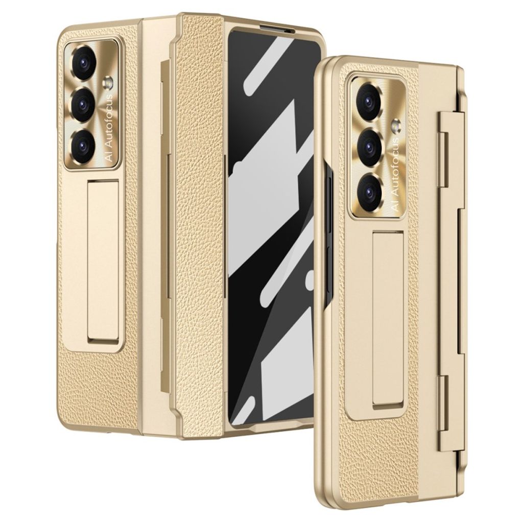 Samsung Galaxy Z Fold7 5G Skal med skärmskydd - Gul