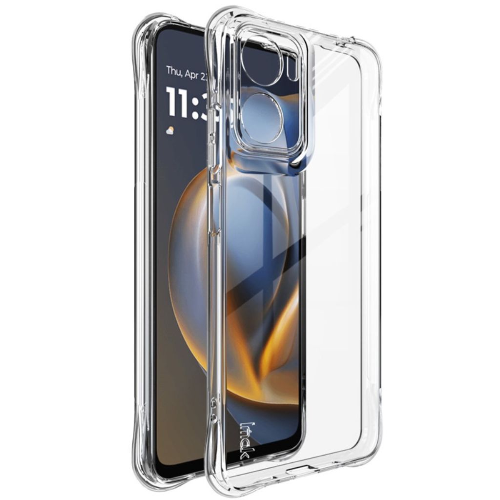 IMAK Motorola Moto G05 4G Skal Stötdämpande kanter – Transparent