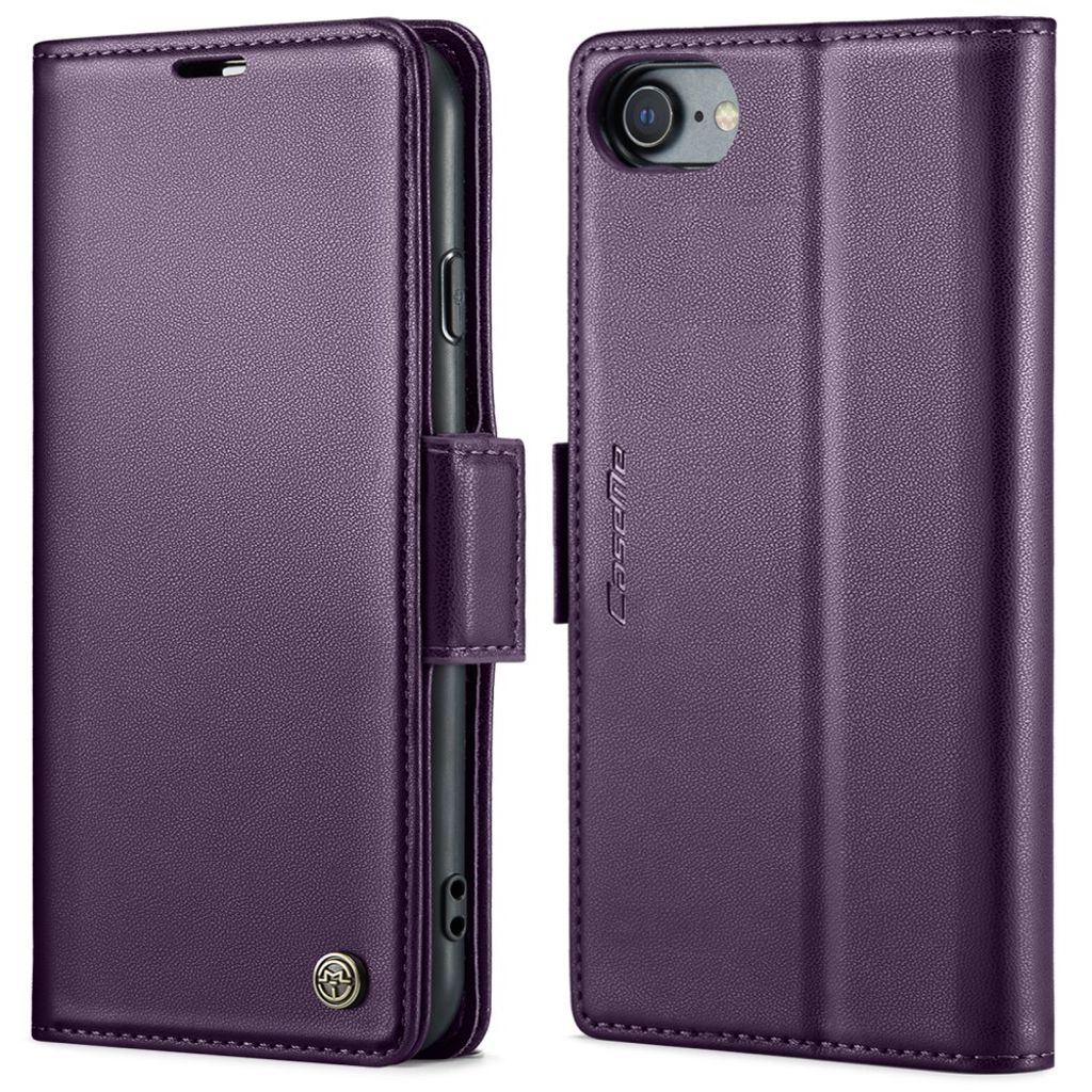 CASEME iPhone 6/6s/7/8/SE 2020/2022 Etui med Kortplads - Lilla