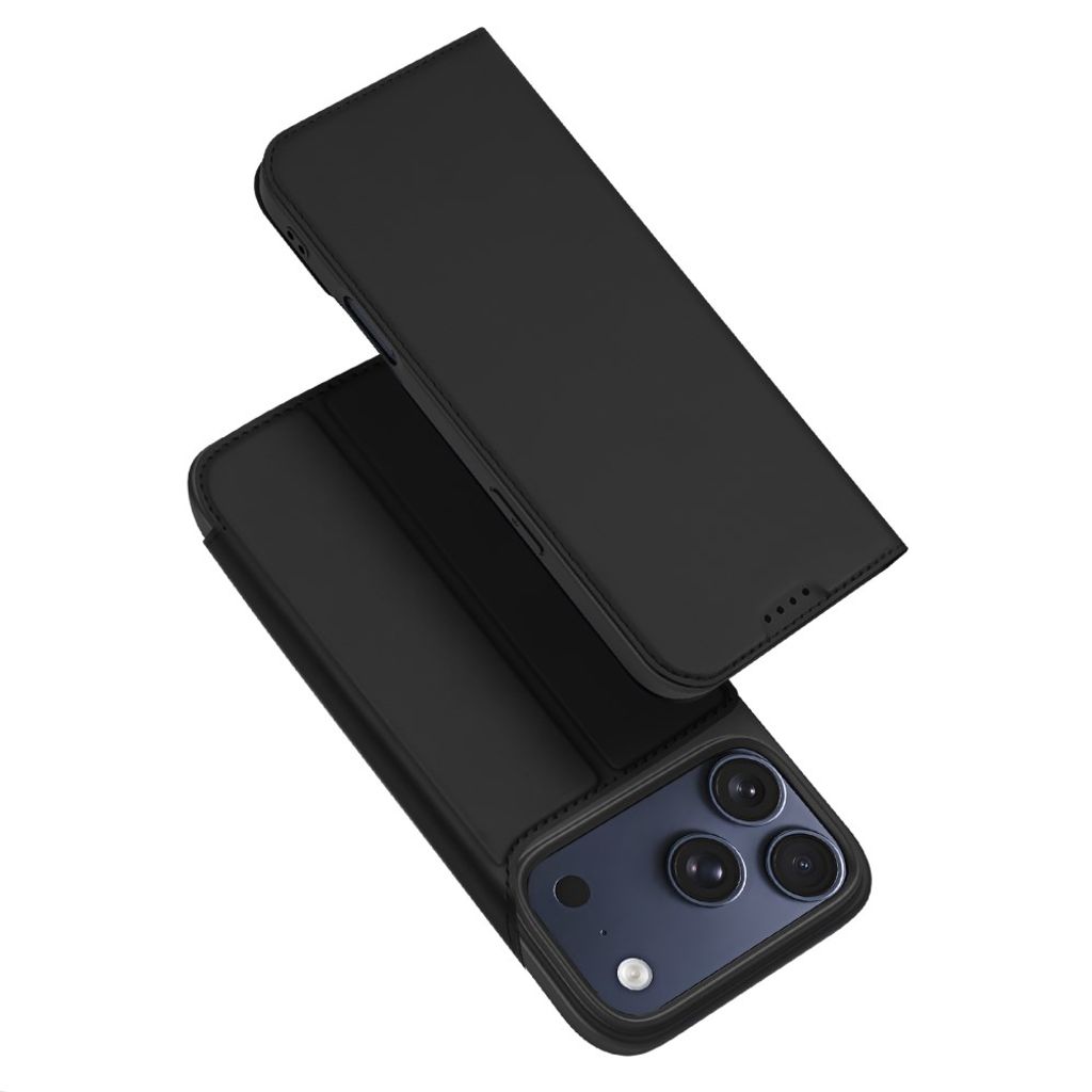 Dux Ducis iPhone 18 Pro Max / 17 Pro Max Fodral med Korthållare - Svart