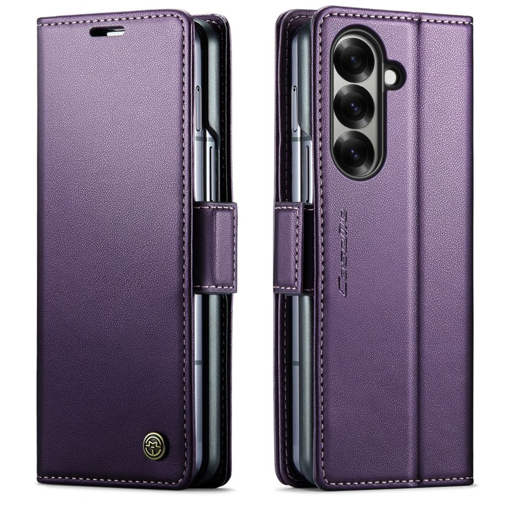 CASEME Samsung Galaxy Z Fold7 5G Fodral med RFID-blockerande - Lila