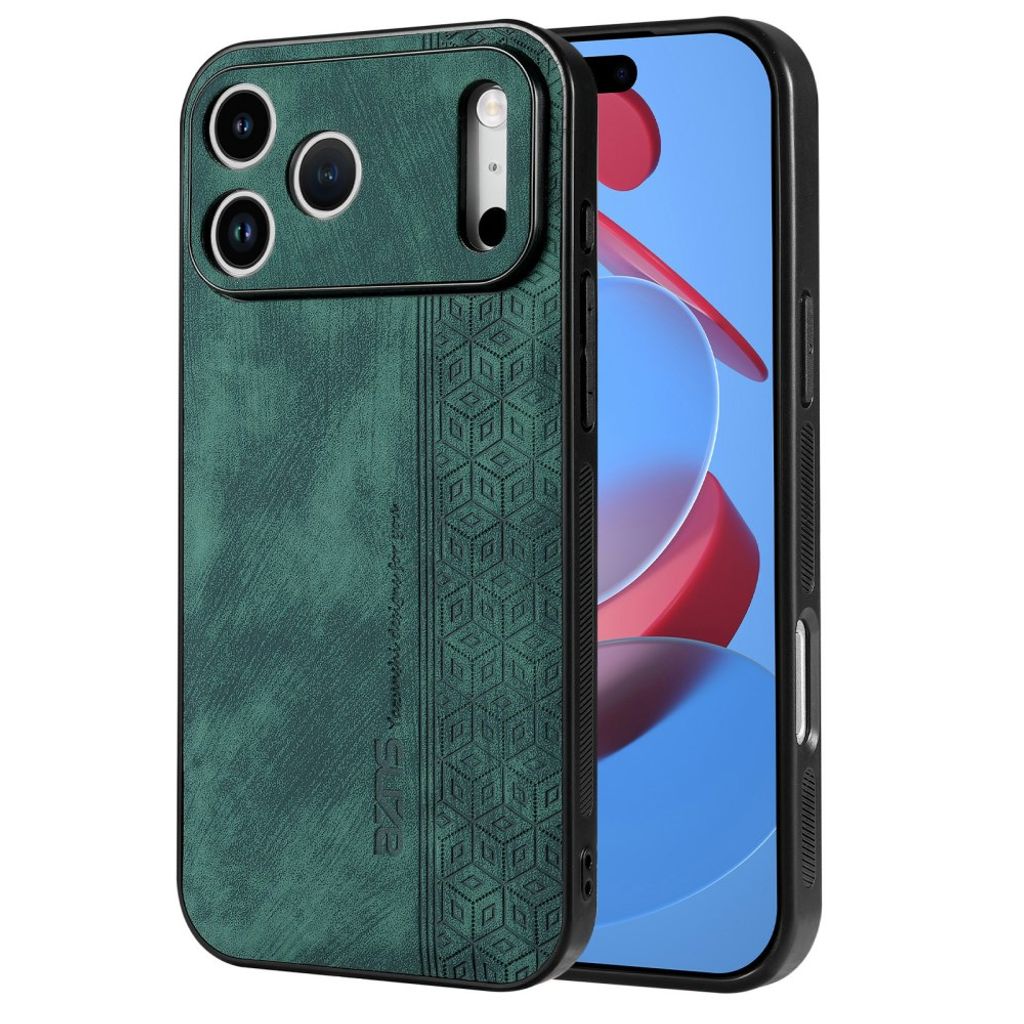 iPhone 18 Pro/iPhone 17 Pro Skal i PU-läder - Grön