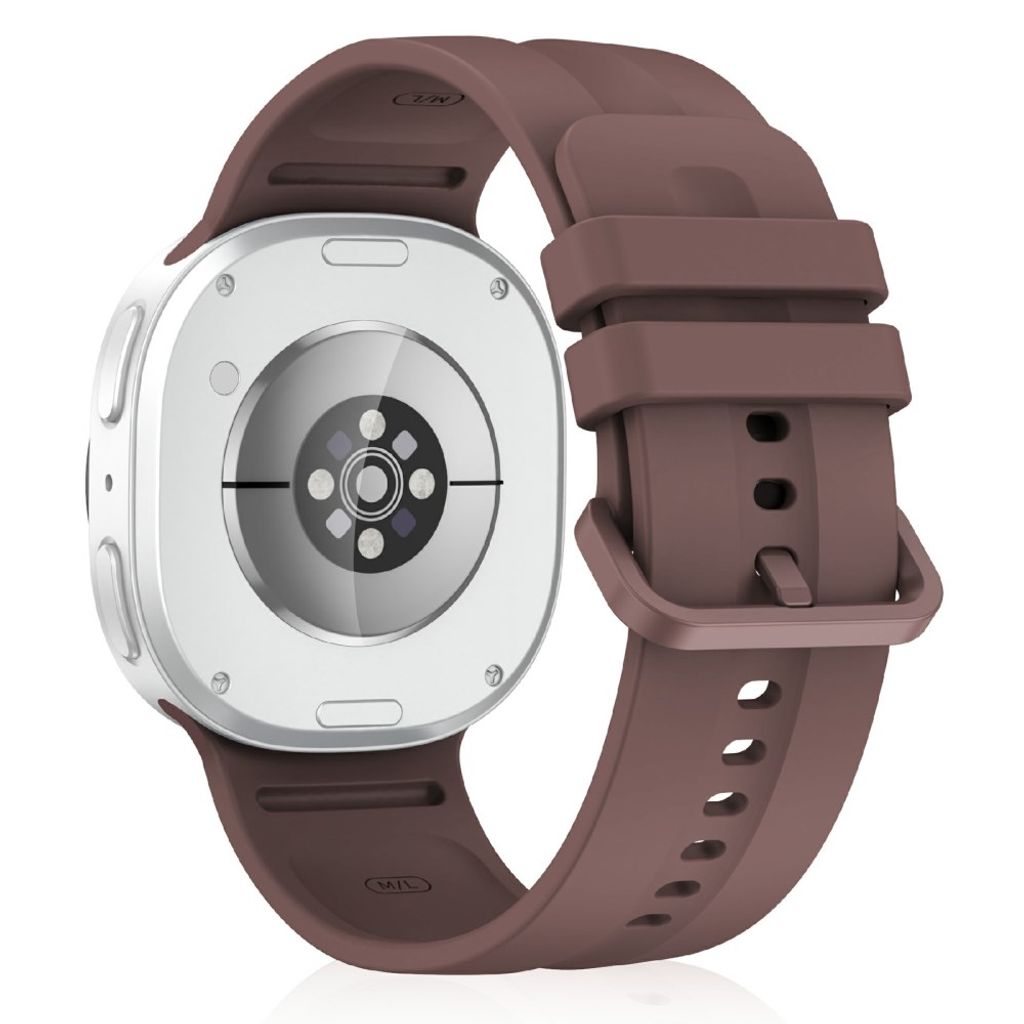 Samsung Galaxy Watch9/31 silikon klokkerem med hurtigfeste L - Brun