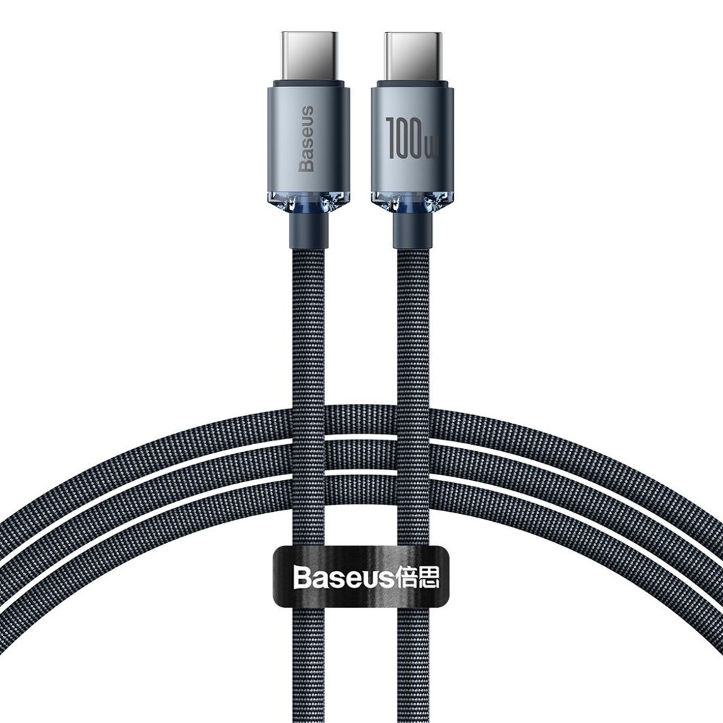 Baseus CAJY000601 USB-C til USB-C PD kabel 100W 1,2m sort