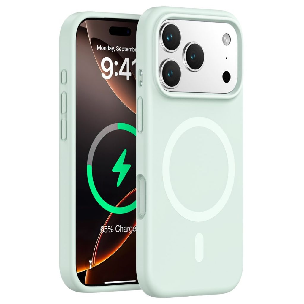 iPhone 18 Pro Max/17 Pro Max MagSafe-kompatibelt Deksel – Lysegrønn