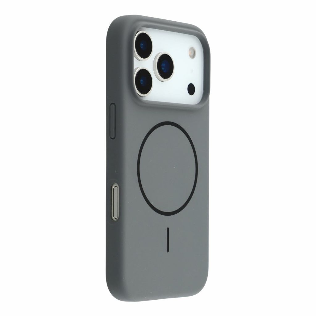 X-LEVEL iPhone 18 Pro Max/17 Pro Max MagSafe kuori silikonista - Musta