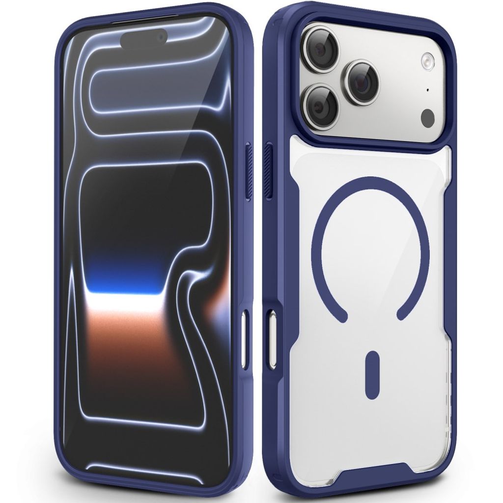 iPhone 17 Pro Max/18 Pro Max MagSafe-kompatibelt Deksel – Blå