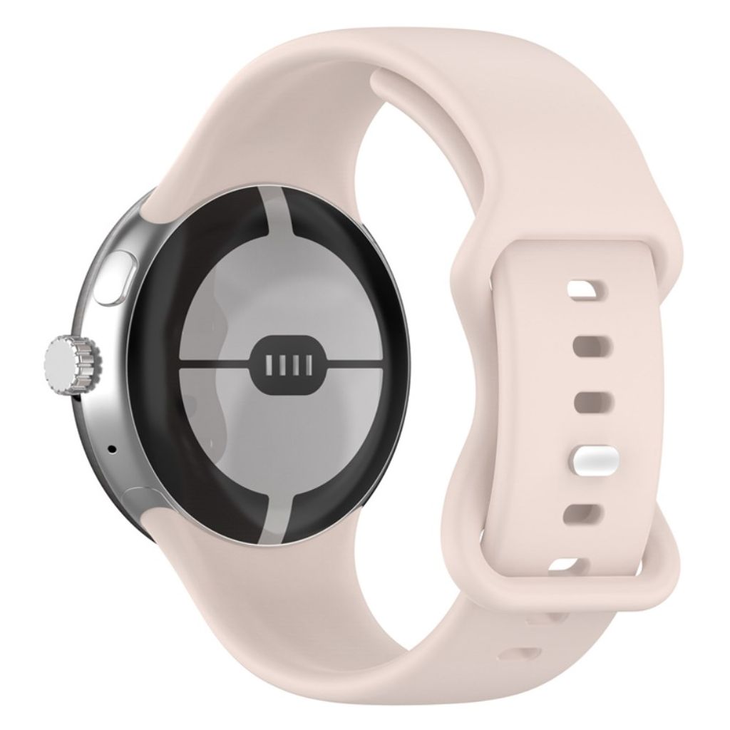 Google Pixel Watch 3 41 mm Kellonranneke, Silikoni - vaaleanpunainen