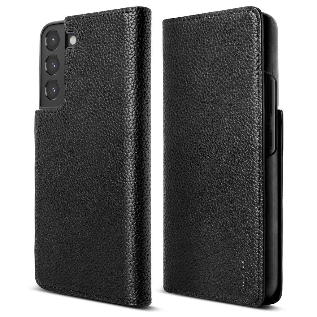 Ringke Folio Signature Flip Fodral till Samsung Galaxy S22 Plus - Svart