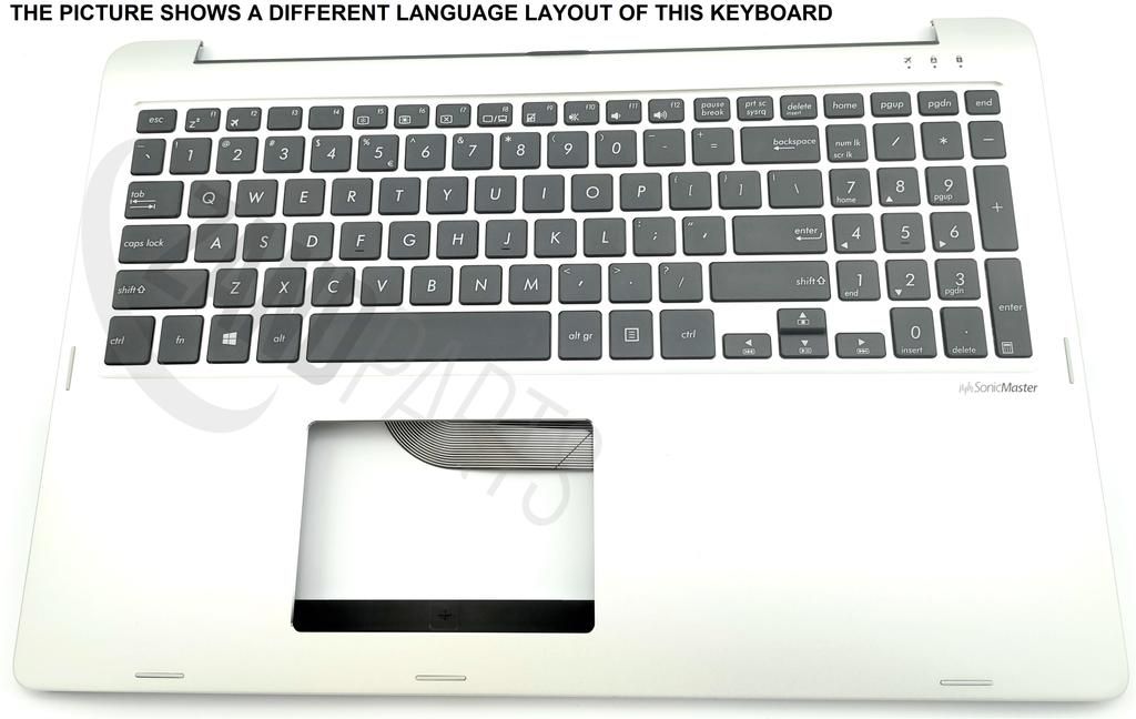 Asus TP500LA-1A Keyboard (NORDIC) Module/AS
