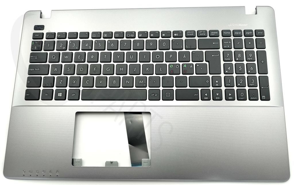Asus X550JF-1B Keyboard (NORDIC) Module/AS (ISOLATION)