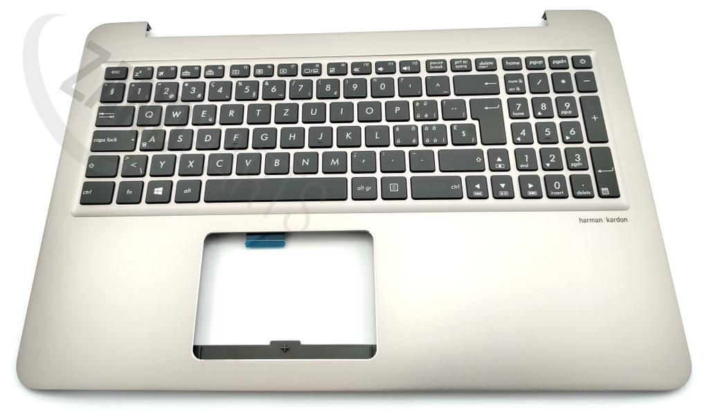 Asus UX510UX-1A Keyboard (SWISS-FRENCH) Module/AS (BACKLIGHT)