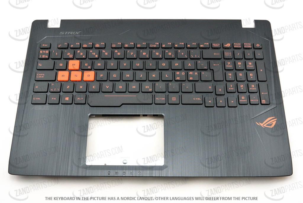 Asus GL553VW-1A Keyboard (US-ENGLISH) Module/AS (BACKLIGHT)