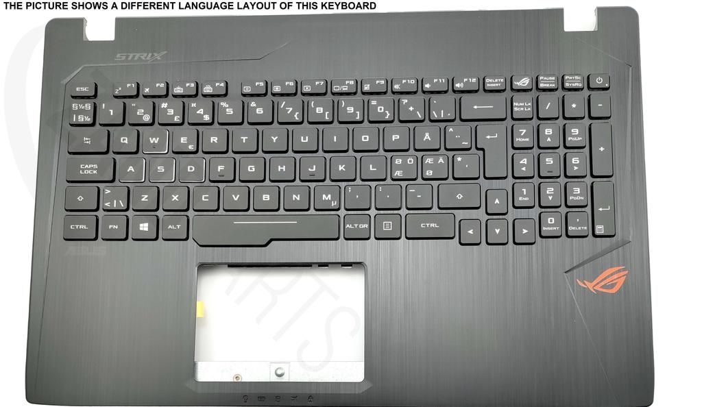 Asus GL553VE-1A Keyboard (US-ENGLISH INTERNATIONAL) Module/AS