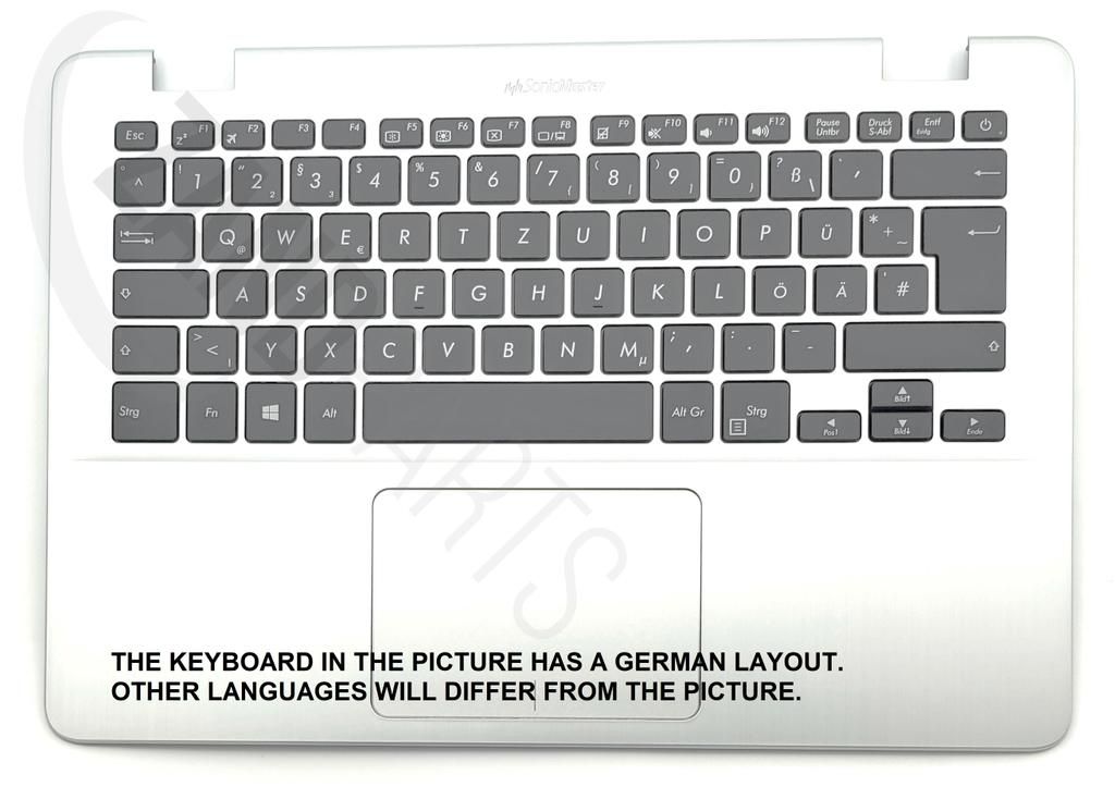 Asus X405UA-1A Keyboard (GERMAN) Module/AS